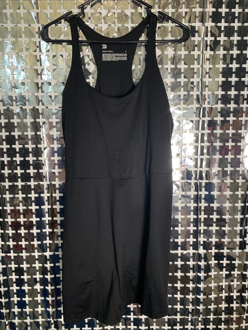 all in motion Black Racerback Athletic Dress